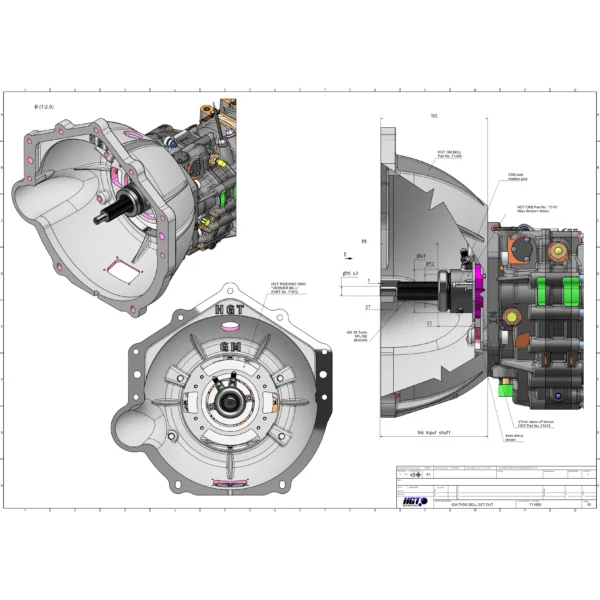 T11800 GM LS TXDG SET OUT