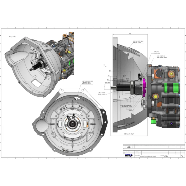 T11803 FORD COYOTE TXDG SET OUT